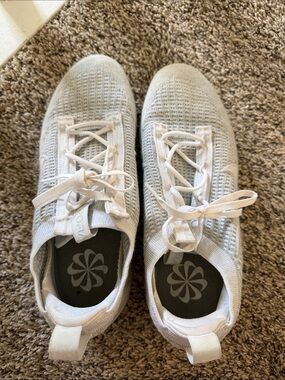 Nike Women's White Knit VaporMax Sneakers